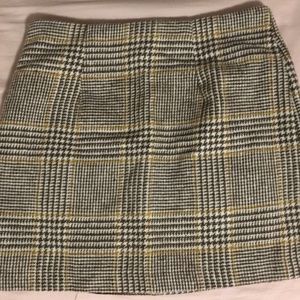 Plaid skirt